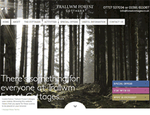 Tablet Screenshot of forestcottages.co.uk